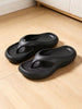 Summer Cloud Cushion Platform Flip Flops, Unisex Classic Soft EVA Slide Sandals, Anti-Slip Shock-Absorbing Thong Sandals For Indoor & Outdoor Use